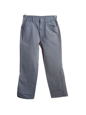 True Vintage BOOTCUT Jeans 27x29 1970's DISCO POCKET Men's GRAY SEDGEFIELD